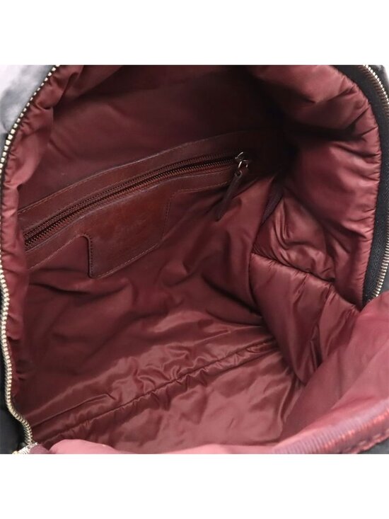 Chanel Cocococoon Backpack Rucksack Sac Daypack Quilted Nylon Leather Black main image 7